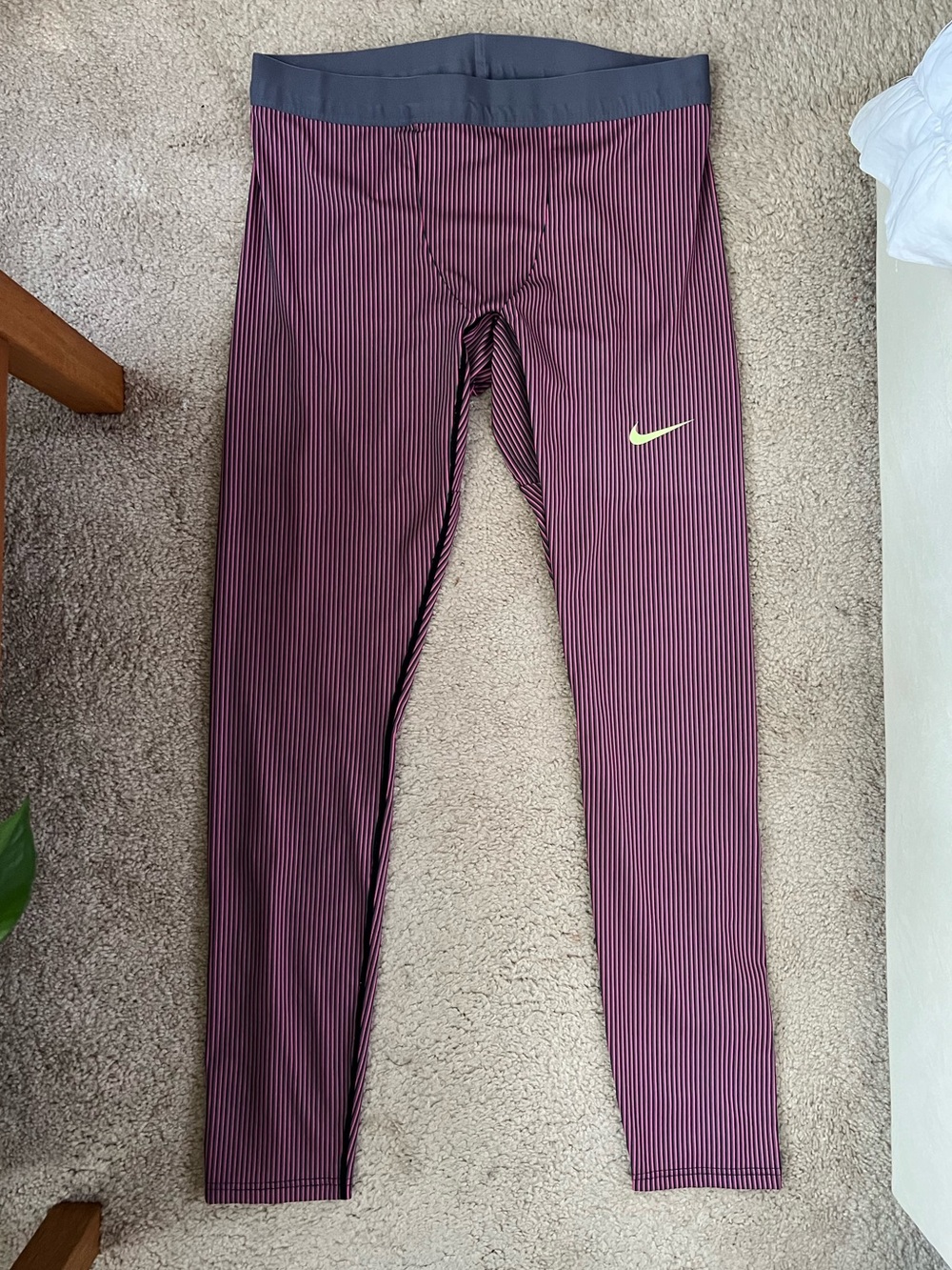 Nike Dri-Fit ADV Stripe Zipper Leg Leggings
